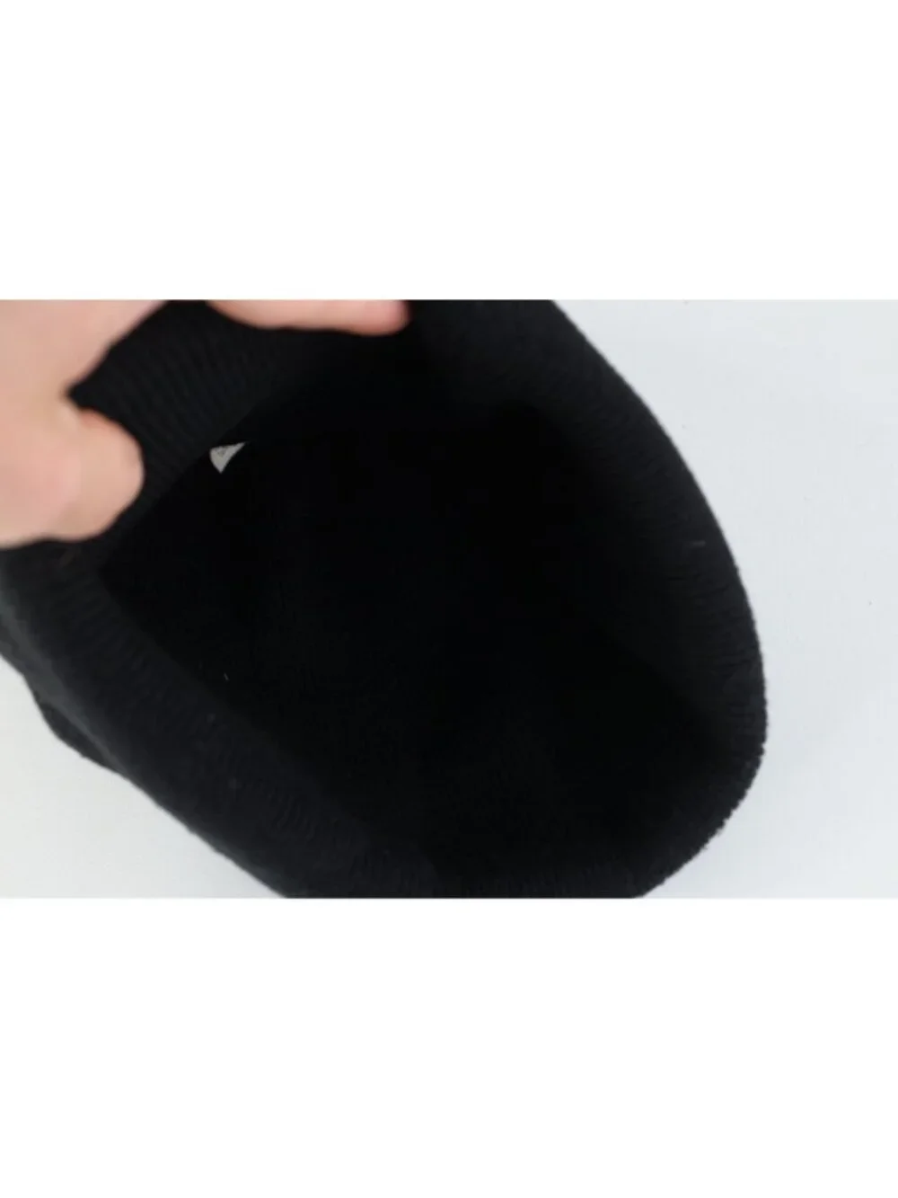 Vintage 90s Y2K Carhartt Spell Out Ribbed Knit Winter Beanie Hat Cap Black USA